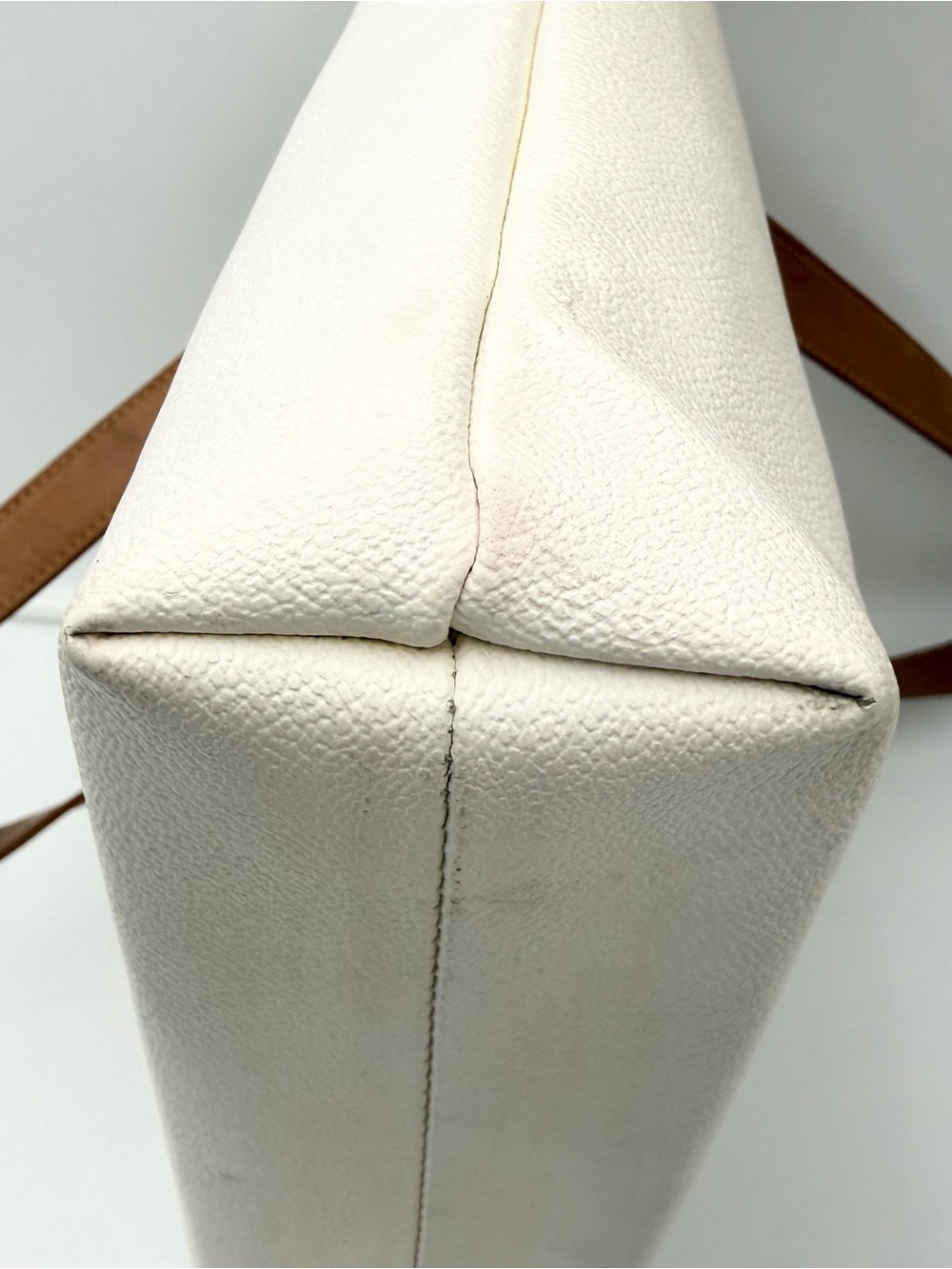TRUSSARDI 1911 MILANO Vintage Italian Greyhound Tote Bag w/ Pouch Made in ITALY - Picture 12 of 16